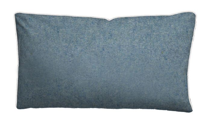 biberna Melange-Flanell Kopkissenbezug 40x40 cm & 40x60 cm