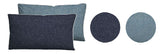 biberna Melange-Flanell Kopkissenbezug 40x40 cm & 40x60 cm
