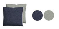 biberna Melange-Flanell Kopkissenbezug 40x40 cm & 40x60 cm