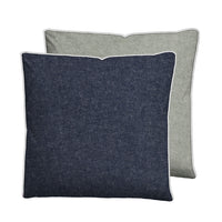 biberna Melange-Flanell Kopkissenbezug 40x40 cm & 40x60 cm