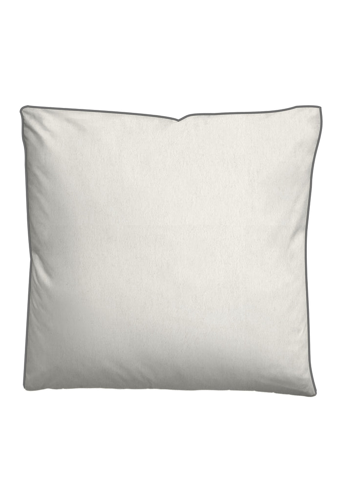 biberna Melange-Flanell Kopkissenbezug 40x40 cm & 40x60 cm