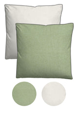 biberna Melange-Flanell Kopkissenbezug 40x40 cm & 40x60 cm
