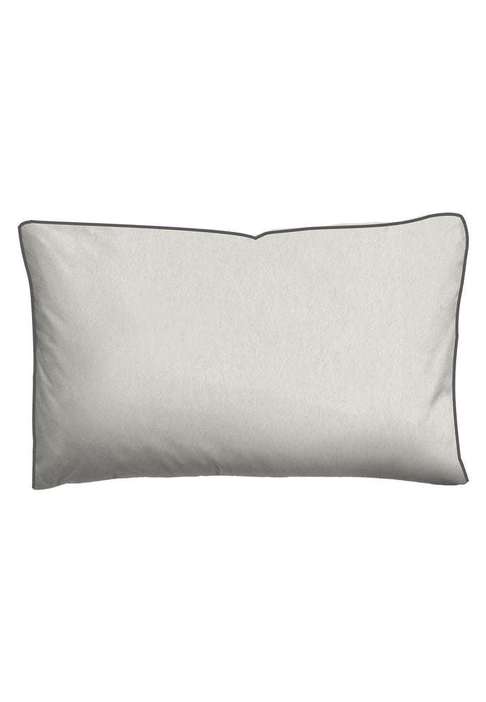 biberna Melange-Flanell Kopkissenbezug 40x40 cm & 40x60 cm