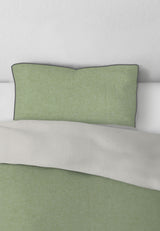 biberna Melange-Flanell Kopkissenbezug 40x40 cm & 40x60 cm