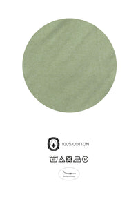 biberna Melange-Flanell Kopkissenbezug 40x40 cm & 40x60 cm