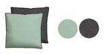 biberna Melange-Flanell Kopkissenbezug 40x40 cm & 40x60 cm