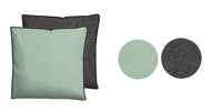 biberna Melange-Flanell Kopkissenbezug 40x40 cm & 40x60 cm