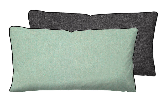 biberna Melange-Flanell Kopkissenbezug 40x40 cm & 40x60 cm