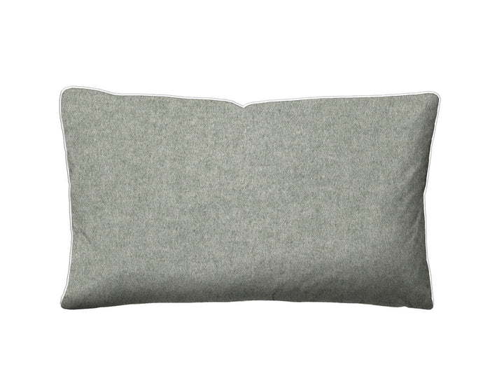 biberna Melange-Flanell Kopkissenbezug 40x40 cm & 40x60 cm