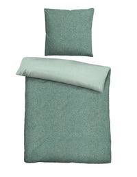 biberna Melange-Flanell Bettwäsche 155x200/220 cm + 80x80 cm