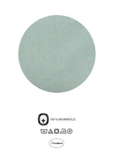 biberna Melange-Flanell Kopkissenbezug 40x40 cm & 40x60 cm