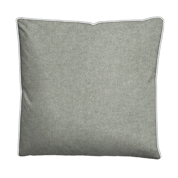 biberna Melange-Flanell Kopkissenbezug 40x40 cm & 40x60 cm