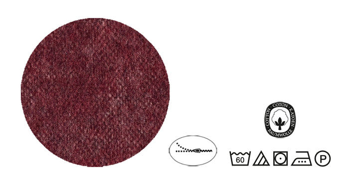 biberna Melange-Flanell Kopkissenbezug 40x40 cm & 40x60 cm