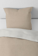 biberna Melange-Flanell Kopkissenbezug 40x40 cm & 40x60 cm