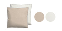 biberna Melange-Flanell Kopkissenbezug 40x40 cm & 40x60 cm