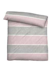 biberna Melange-Flanell Bettwäsche 155x200/220 cm + 80x80 cm