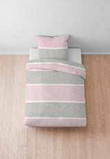 biberna Melange-Flanell Bettwäsche 155x200/220 cm + 80x80 cm