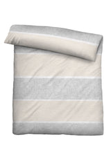 biberna Melange-Flanell Bettwäsche 155x200/220 cm + 80x80 cm