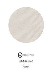 biberna Melange-Flanell Bettwäsche 155x200/220 cm + 80x80 cm