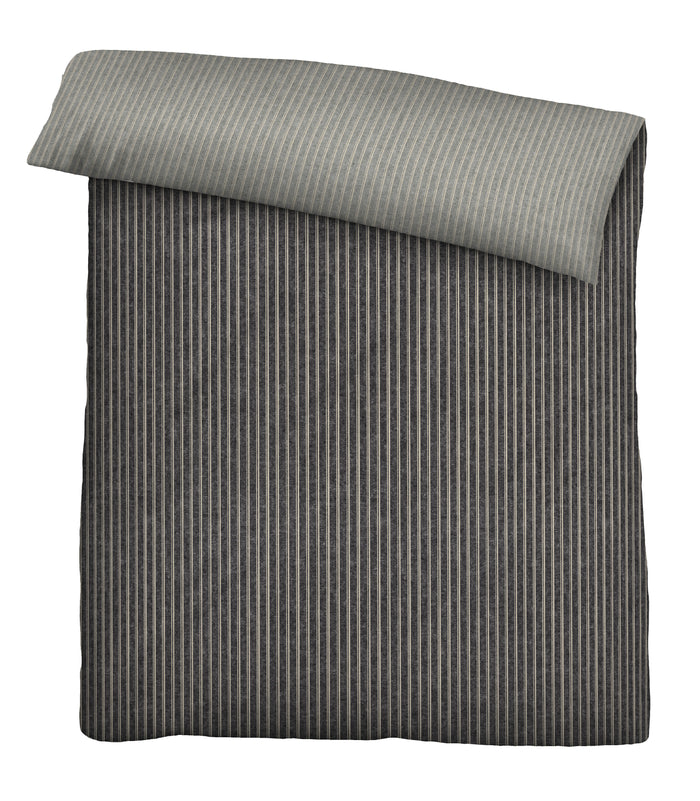 biberna Melange-Flanell Bettwäsche 155x200/220 cm + 80x80 cm