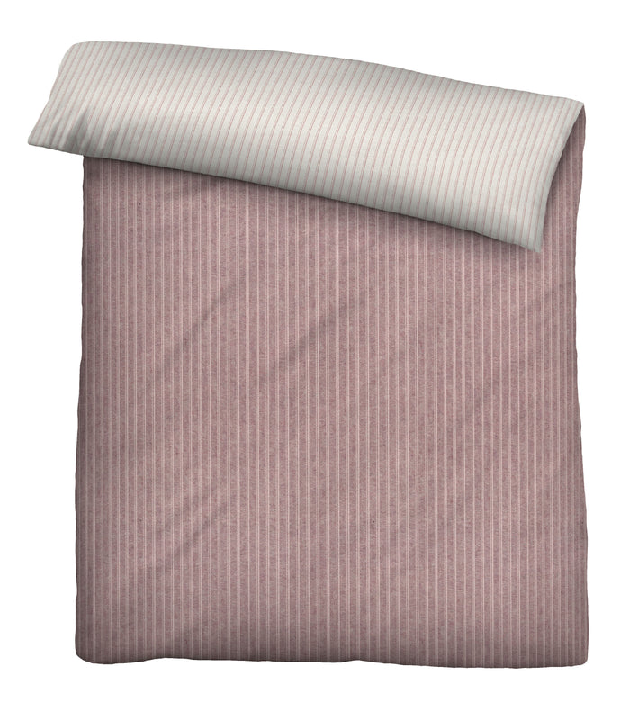 biberna Melange-Flanell Bettwäsche 155x200/220 cm + 80x80 cm