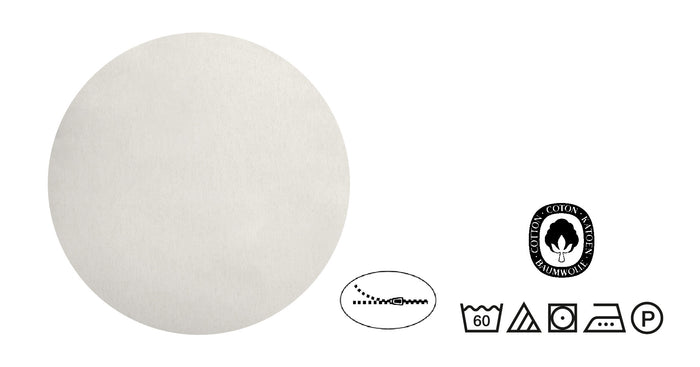 biberna Melange-Flanell Bettwäsche 155x200/220 cm + 80x80 cm