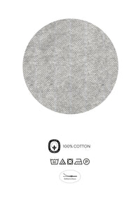 biberna Melange-Flanell Bettwäsche 155x200/220 cm + 80x80 cm