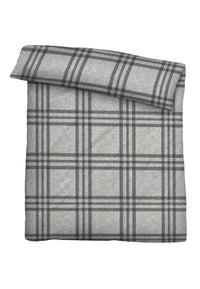 biberna Melange-Flanell Bettwäsche 155x200/220 cm + 80x80 cm