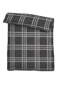 biberna Melange-Flanell Bettwäsche 155x200/220 cm + 80x80 cm