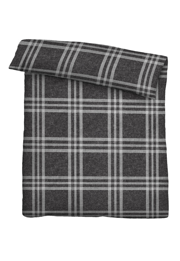 biberna Melange-Flanell Bettwäsche 155x200/220 cm + 80x80 cm