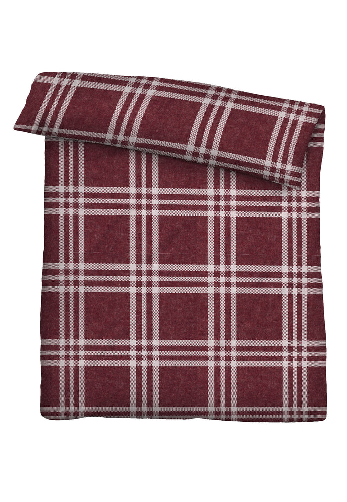 biberna Melange-Flanell Bettwäsche 155x200/220 cm + 80x80 cm