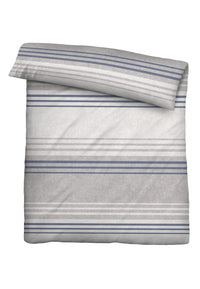 biberna Melange-Flanell Bettwäsche 155x200/220 cm + 80x80 cm