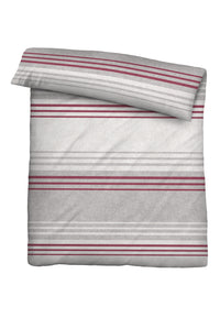 biberna Melange-Flanell Bettwäsche 155x200/220 cm + 80x80 cm