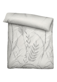 biberna Melange-Flanell Bettwäsche 155x200/220 cm + 80x80 cm