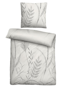 biberna Melange-Flanell Bettwäsche 155x200/220 cm + 80x80 cm