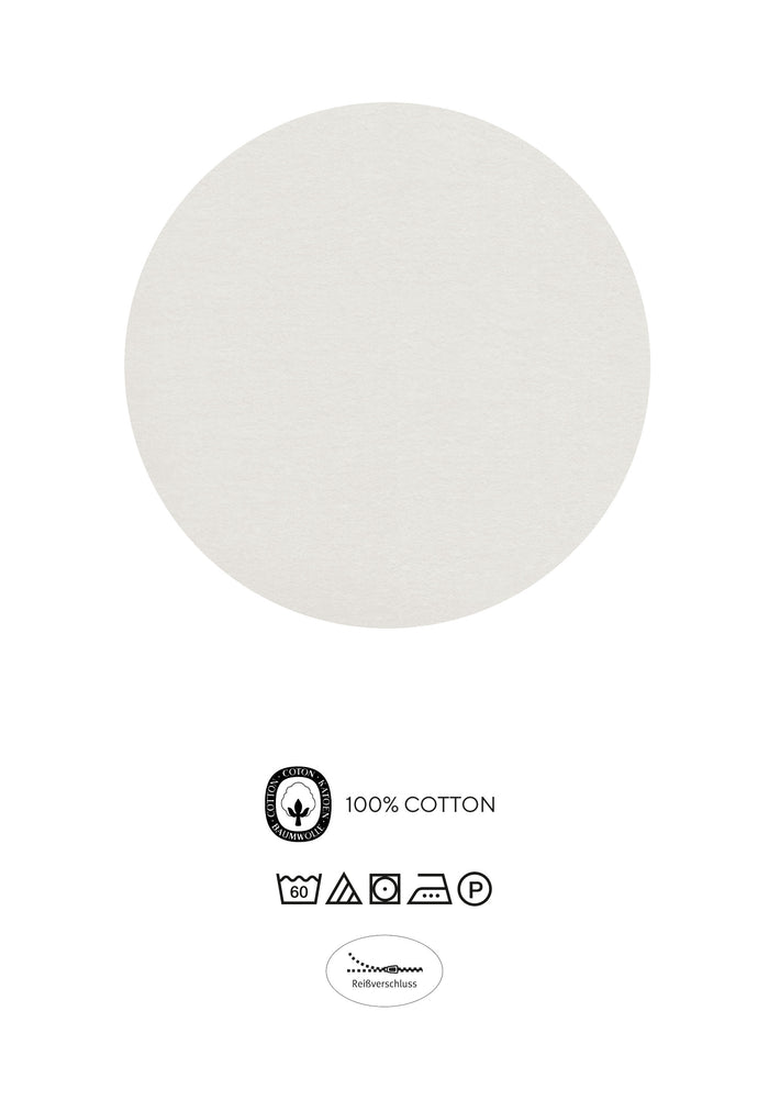 biberna Melange-Flanell Bettwäsche 155x200/220 cm + 80x80 cm