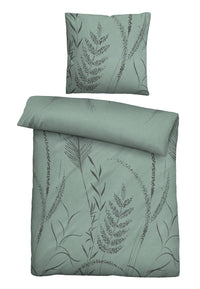 biberna Melange-Flanell Bettwäsche 155x200/220 cm + 80x80 cm