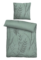 biberna Melange-Flanell Bettwäsche 155x200/220 cm + 80x80 cm