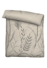 biberna Melange-Flanell Bettwäsche 155x200/220 cm + 80x80 cm