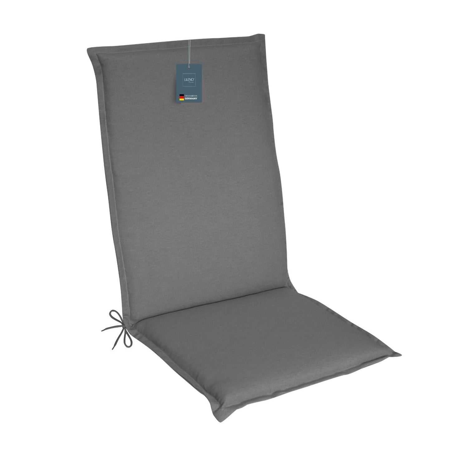 Hochlehnerauflage 1er Set MALTA - Gartenstuhl Auflage, bequeme Sitzauflage für Gartenmöbel, Stuhlkissen