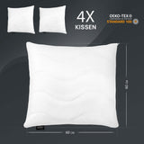 Kopfkissen - gestepptes Kissen in verschiedenen Größen - Made in Germany