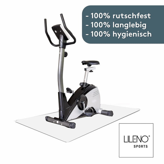 Bodenschutzmatte - Laufband Matte 1 mm Dicke - Fitness Unterlegmatte
