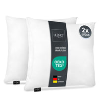 Microfaserkissen - geeignet für Allergiker, in verschiedenen Größen - Made in Germany