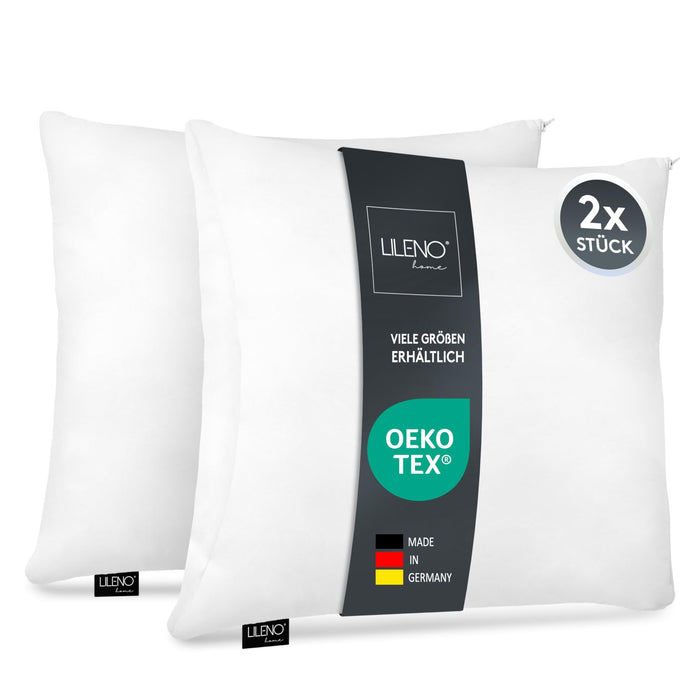 Microfaserkissen - geeignet für Allergiker, in verschiedenen Größen - Made in Germany