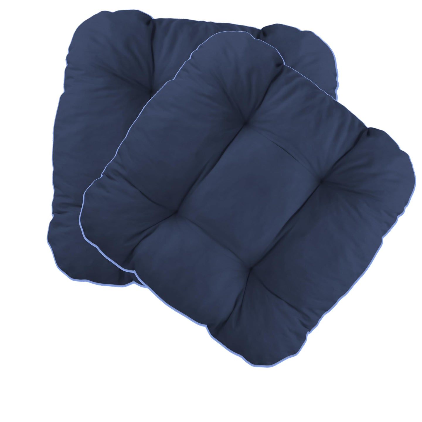 Stuhlkissen LISA CAPRI 2er Set - Sitzkissen für Gartenstuhl, Küchenstuhl oder Esszimmerstuhl