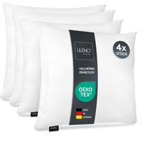 Microfaserkissen - geeignet für Allergiker, in verschiedenen Größen - Made in Germany