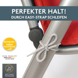 Hochlehnerauflage 2er Set MALTA - Gartenstuhl Auflage, bequeme Sitzauflage für Gartenmöbel, Stuhlkissen