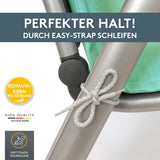 Hochlehnerauflage 2er Set MALTA - Gartenstuhl Auflage, bequeme Sitzauflage für Gartenmöbel, Stuhlkissen