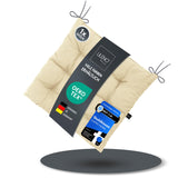 Stuhlkissen Linda Fiume 1er Set - Sitzkissen für Gartenstuhl, Küchenstuhl oder Esszimmerstuhl