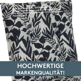 Niedriglehnerauflage 2er Set MARBELLA - Gartenstuhl Auflage, bequeme Sitzauflage für Gartenmöbel, Stuhlkissen